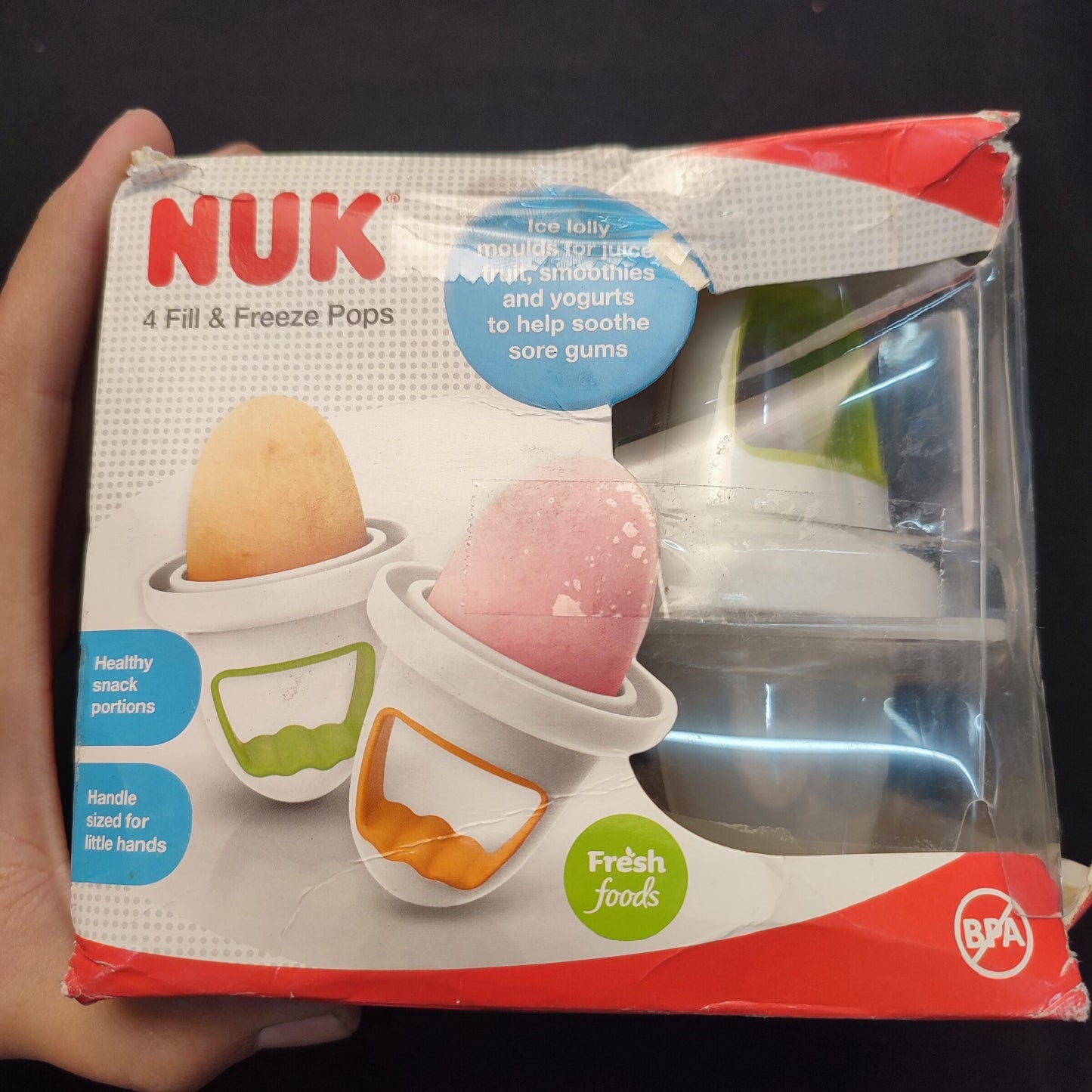 NUK 4 Fill & Freeze Pops