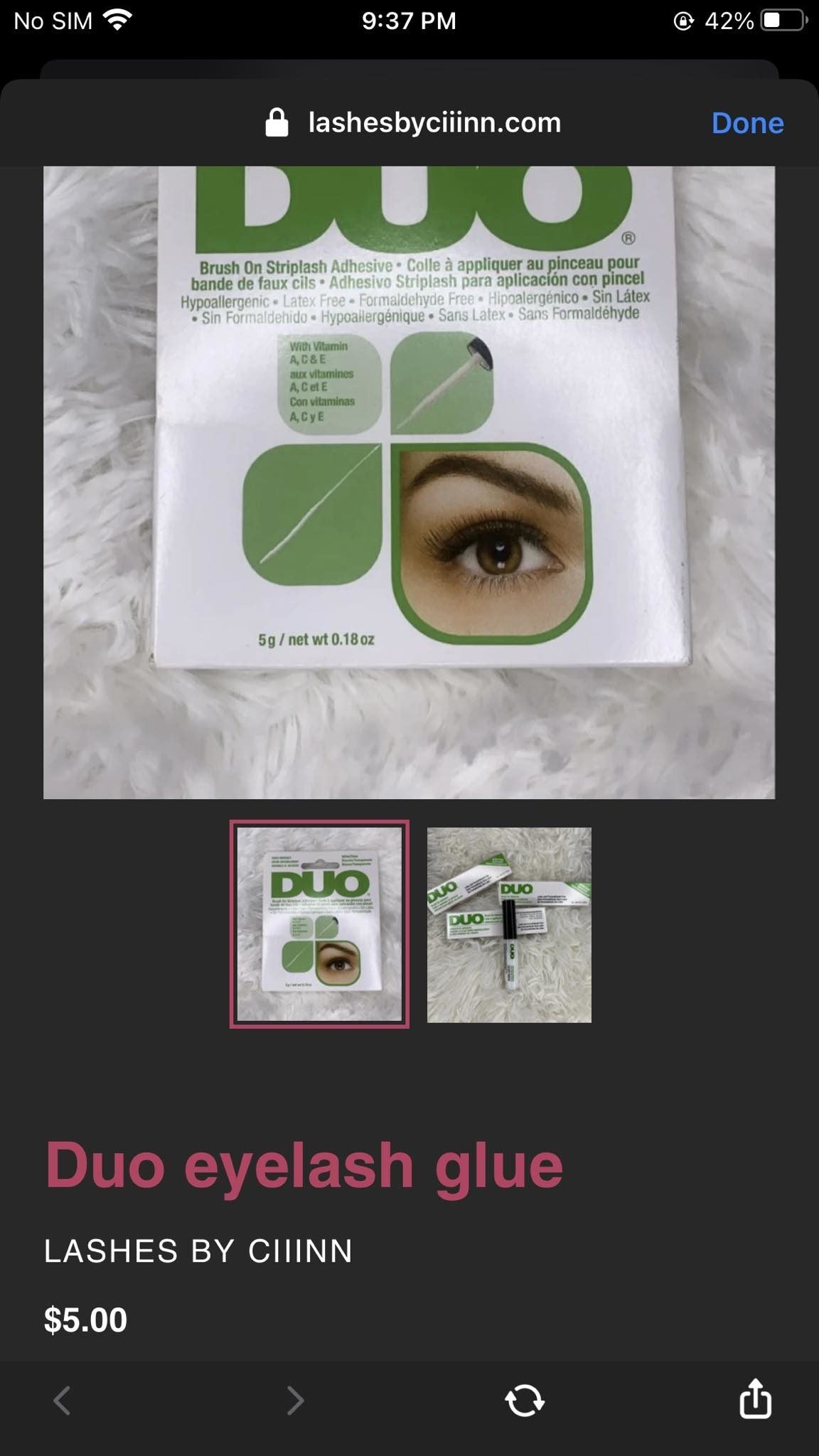 DUO Eyelash Adhesive