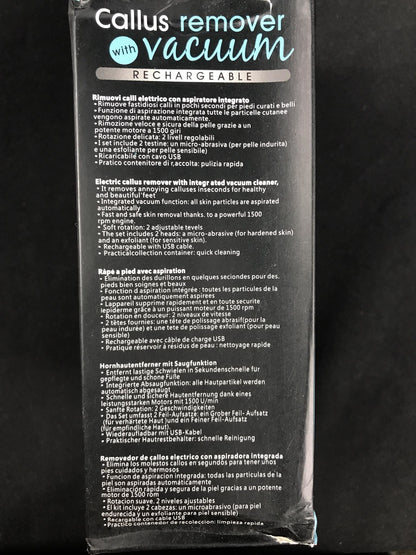 Callus Remover Vacuum