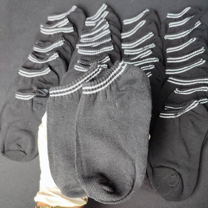 (ALIPUNGA)Black Sock - 20 Pairs