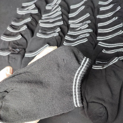 (ALIPUNGA)Black Sock - 20 Pairs