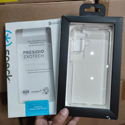 SPECK ( UNIT: SAMSUNG GALAXY S21 FE 5G COLOR: PRESIDIO EXOTECH TRANSPA