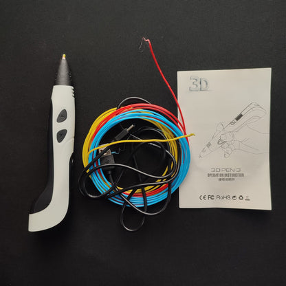 3D Printing Pen 3 Draw your Dream 3D Pen - White