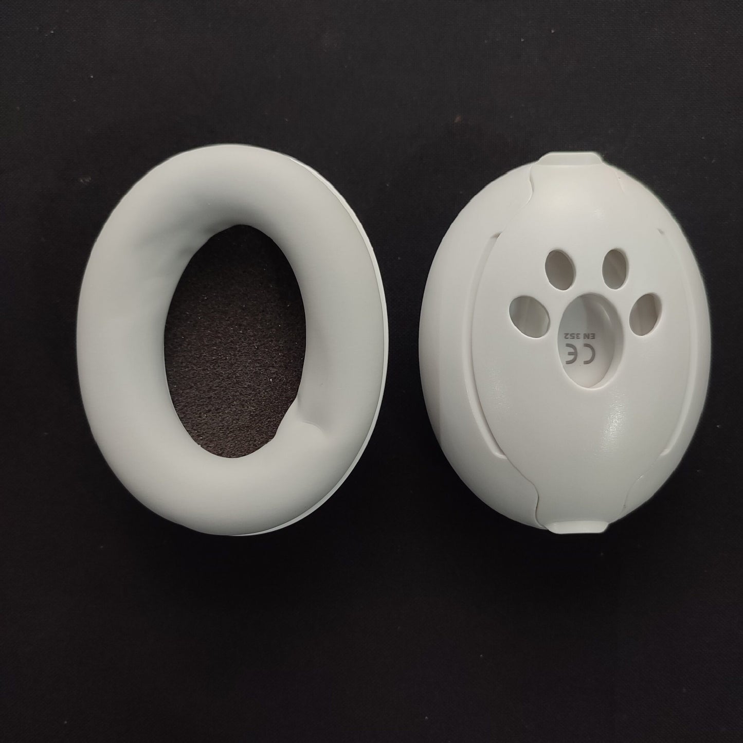 HQ630-EO Little Ears Baby Earmuff Hearing Protection - White/Grey