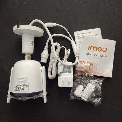 IMOU bullet 2E-D Outdoor Security Camera - White