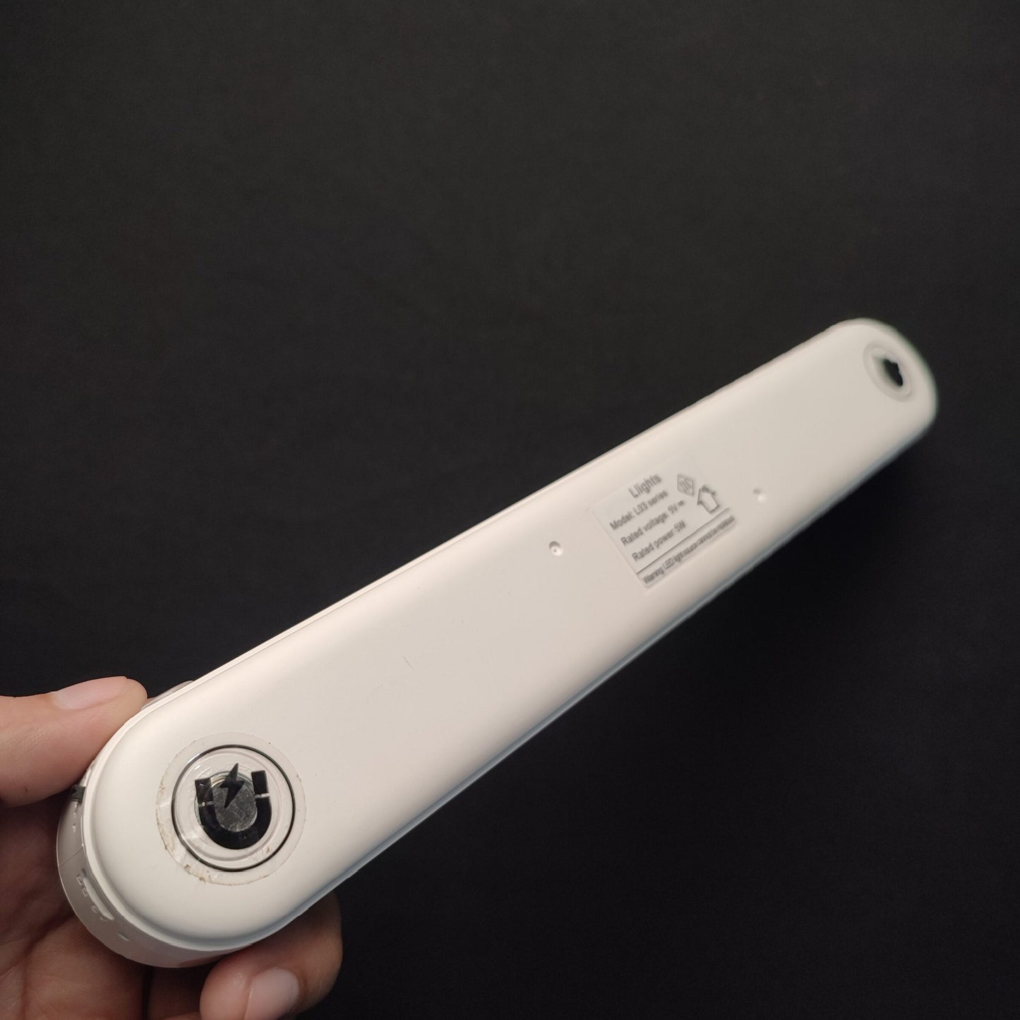 L03 Dormitory Light with Remote 25cm - White