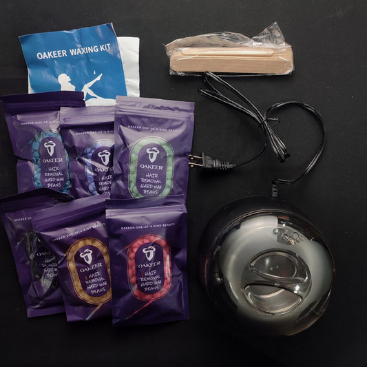OAKEER Waxing Kit Wax Casserole 200ml