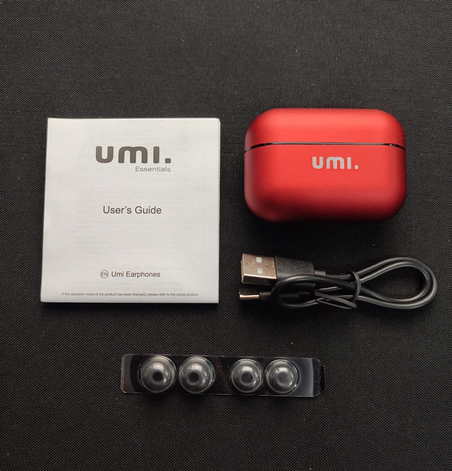 W5S UMI. True Wireless Earbuds - Gray