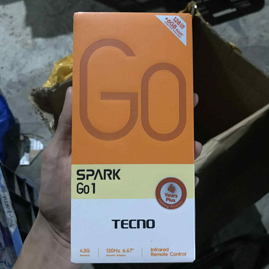 Tecno Spark Go 1  4.5G Network 120Hz 6.67" Smooth Display
