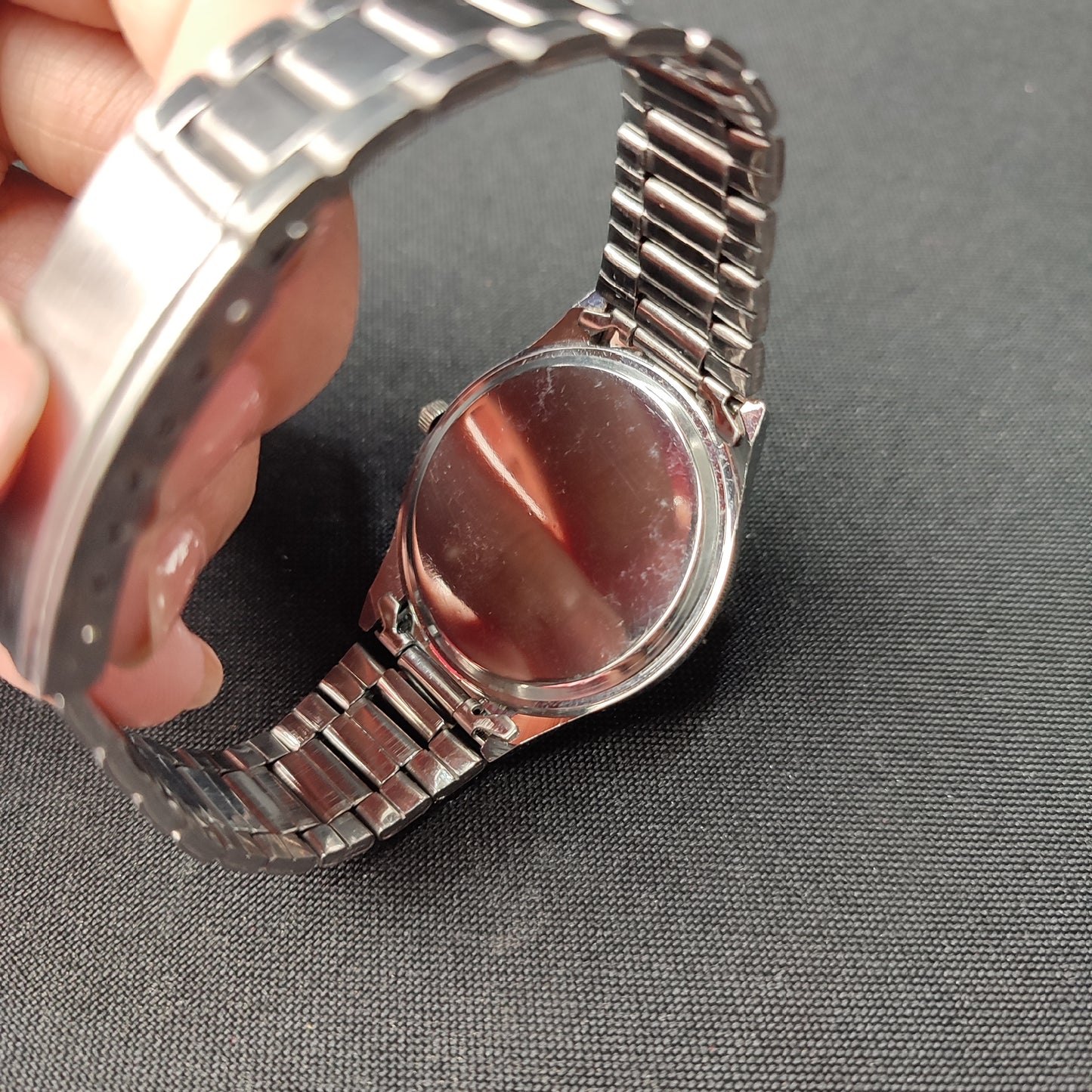 Seiko 5 Men's Analog Silver Watch Glow Hand with Seiko Quality Box