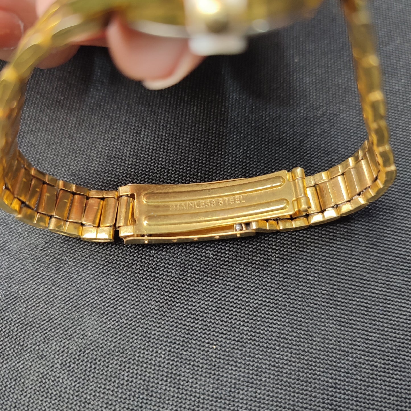 Seiko 5 Women's Gold Analog Watch - Green Hand with Regular Box