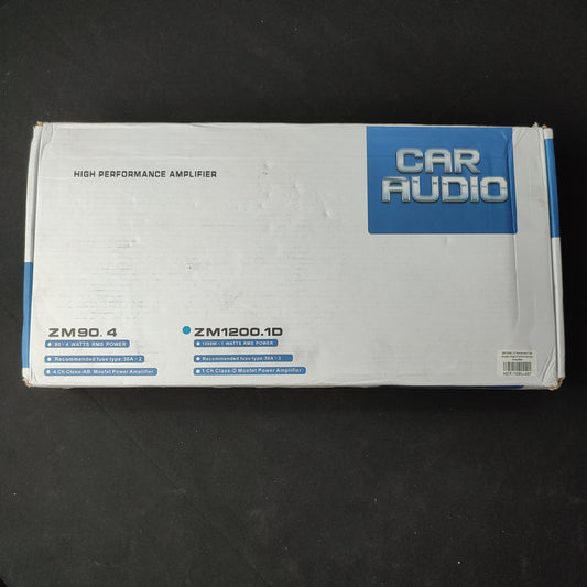 ZM1200.1D Bemines Car Audio High Performance Amplifier