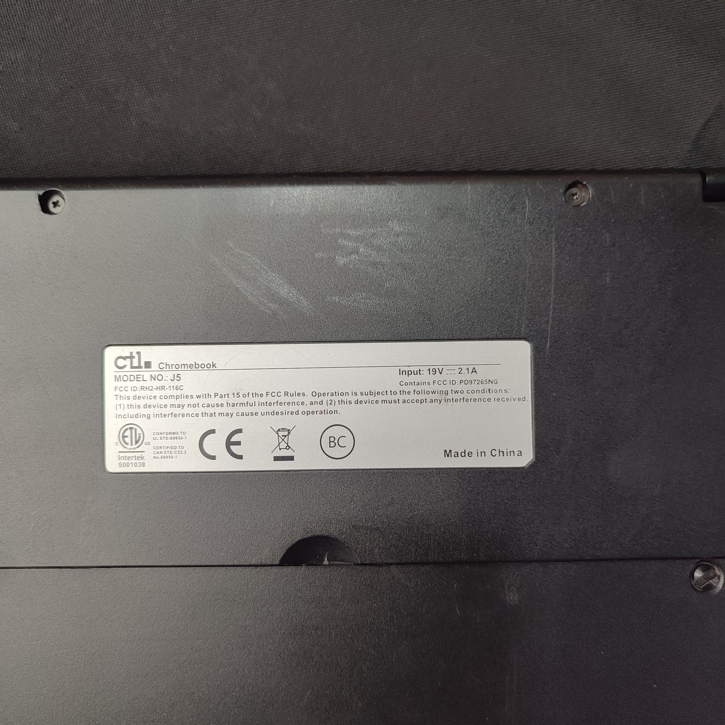 Pre-loved Chromebook HP Laptop with Charger (2GB - 4GB RAM)