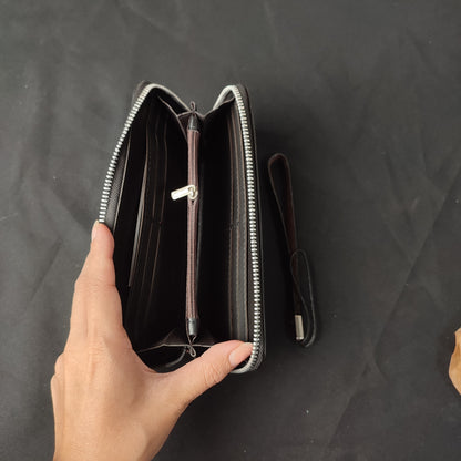(LPRXPW)High Quality Men's Wallet Long Section of Imported Leather