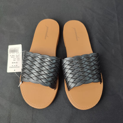 (TPMZ7)Slip Sandals Ladies Casual Thick Bottom Latest Imported Slippers (Size: 38)