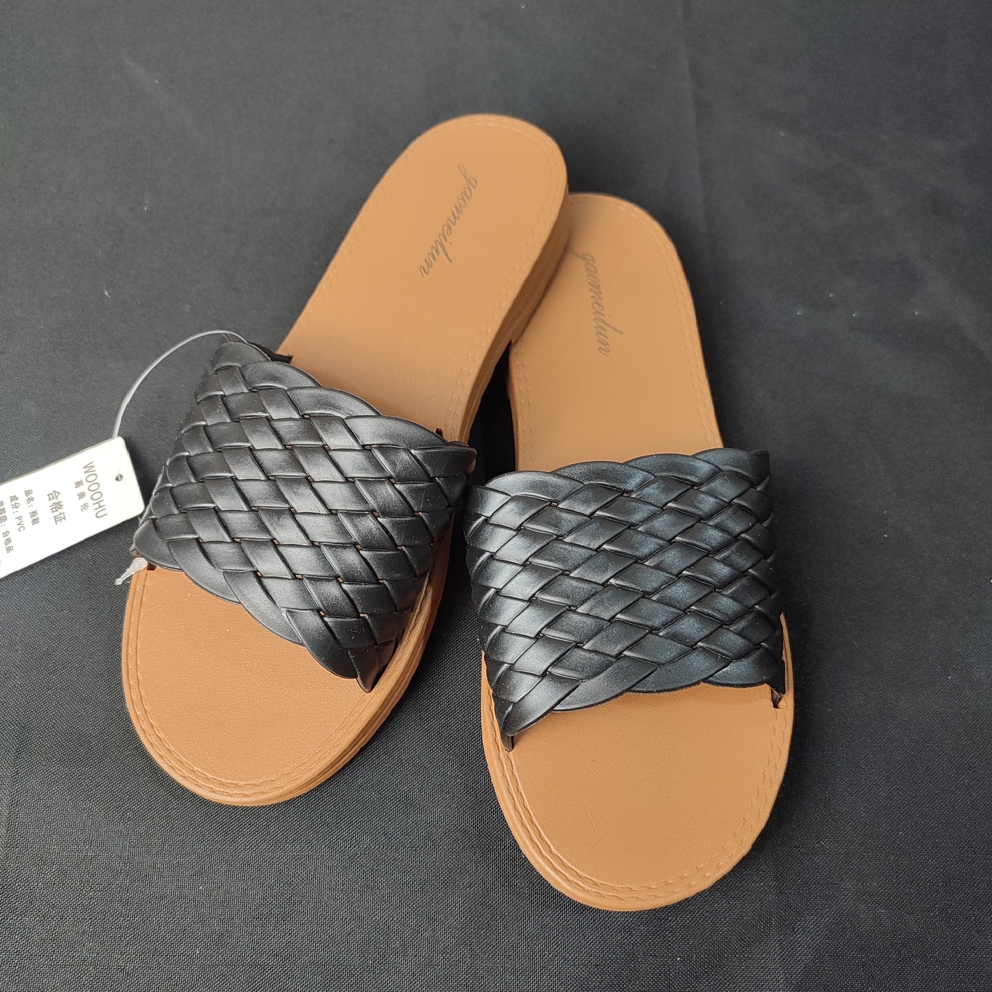 (TPMZ7)Slip Sandals Ladies Casual Thick Bottom Latest Imported Slippers (Size: 38)