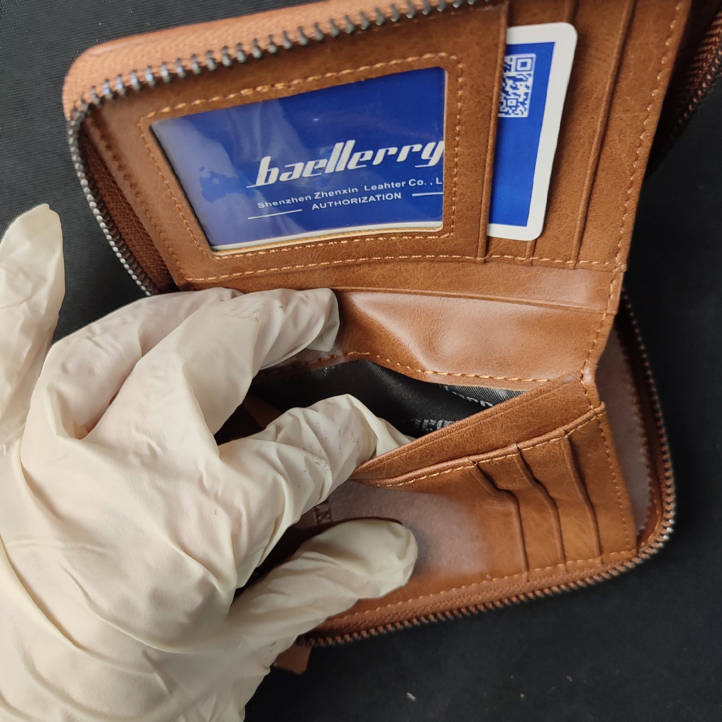 (VFSKTU)High Quality Men's Retro Leather Folded Wallet