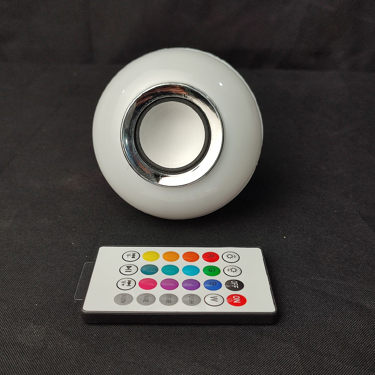 E27 LED Music Bulb with Remote Bluetooth Speaker