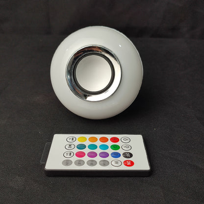 E27 LED Music Bulb with Remote Bluetooth Speaker