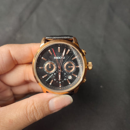 (SU8XQ)Mens Watch 30M Waterproof NIBOSI 2313s2 Relogio Masculino Military Spouse