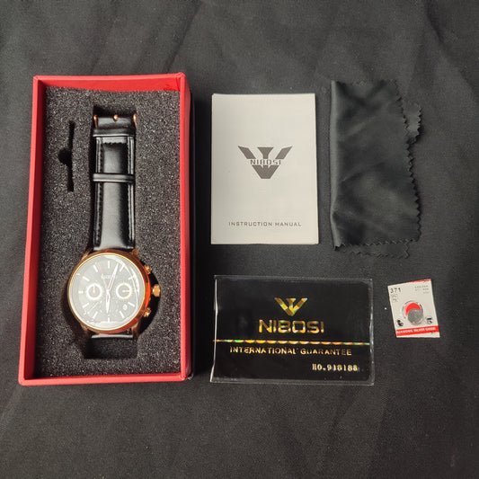 (SU8XQ)Mens Watch 30M Waterproof NIBOSI 2313s2 Relogio Masculino Military Spouse