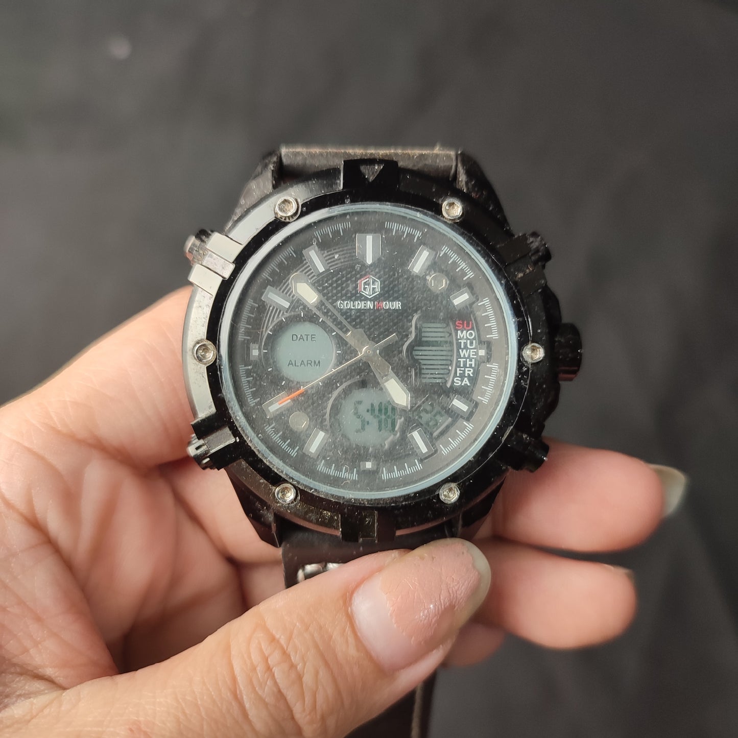 (DDJCJ)Pre Sale! GOLDENHOUR 111 Male Quartz Watch 30M Water Resistant