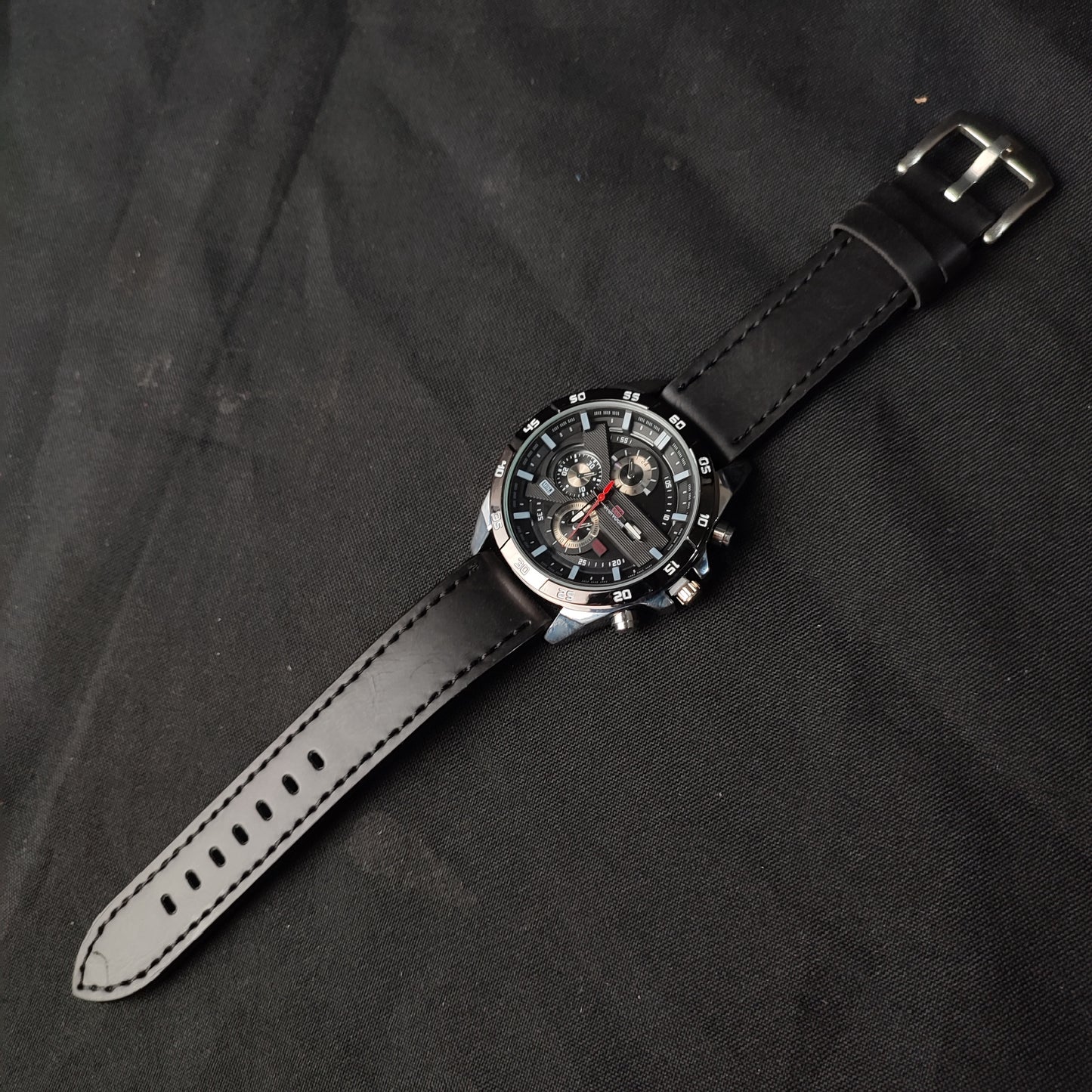(659VZ)Vava VOOM Men's Watches 100% Original Chronograf Watches Men Quartz A