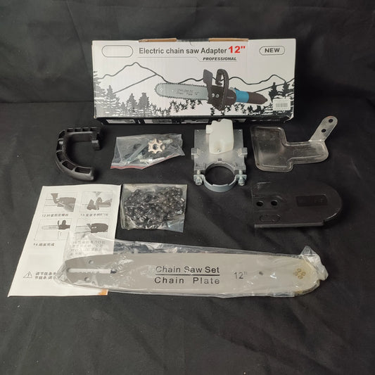 Electric Chain Saw Adapter Professional 12"