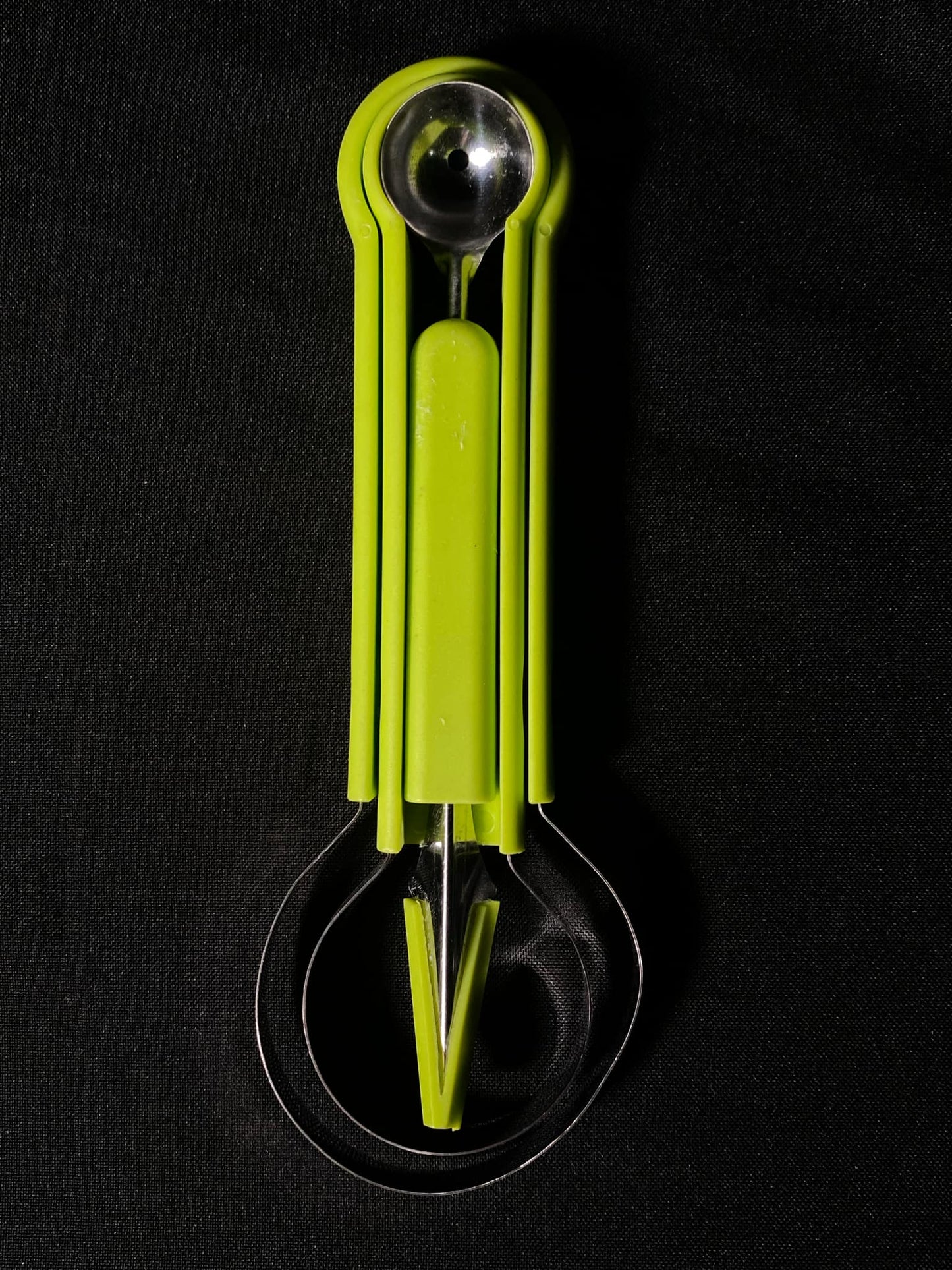 3 in 1 Stainless Steel Fruit Ball Scoop Carving Tool