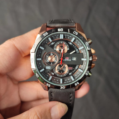 (CGEE1)Vava VOOM Men's Watches 100% Original Chronograf Watches Men Quartz A