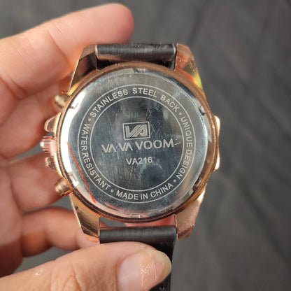 (CGEE1)Vava VOOM Men's Watches 100% Original Chronograf Watches Men Quartz A