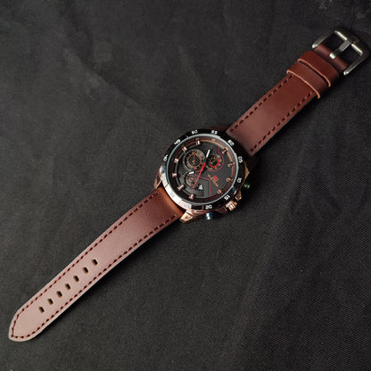 (QHG1Y)Vava VOOM Men 's Watches 100% Original Chronograf Watches Men Quartz A