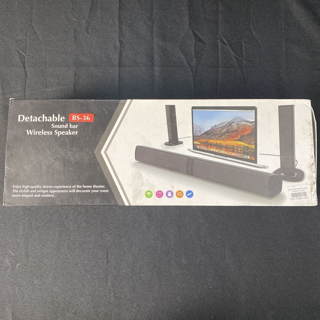 BS-36 Detachable Soundbar Wireless Speaker