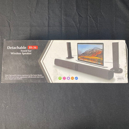 BS-36 Detachable Soundbar Wireless Speaker