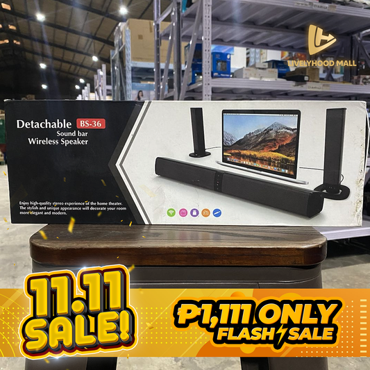 BS-36 Detachable Soundbar Wireless Speaker