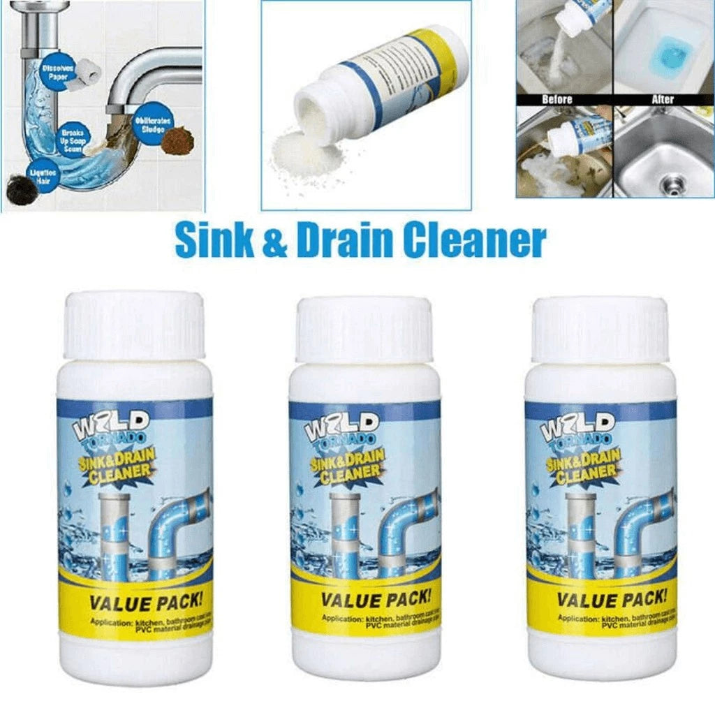 Wild Tornado Sink & Drain Cleaner 110g