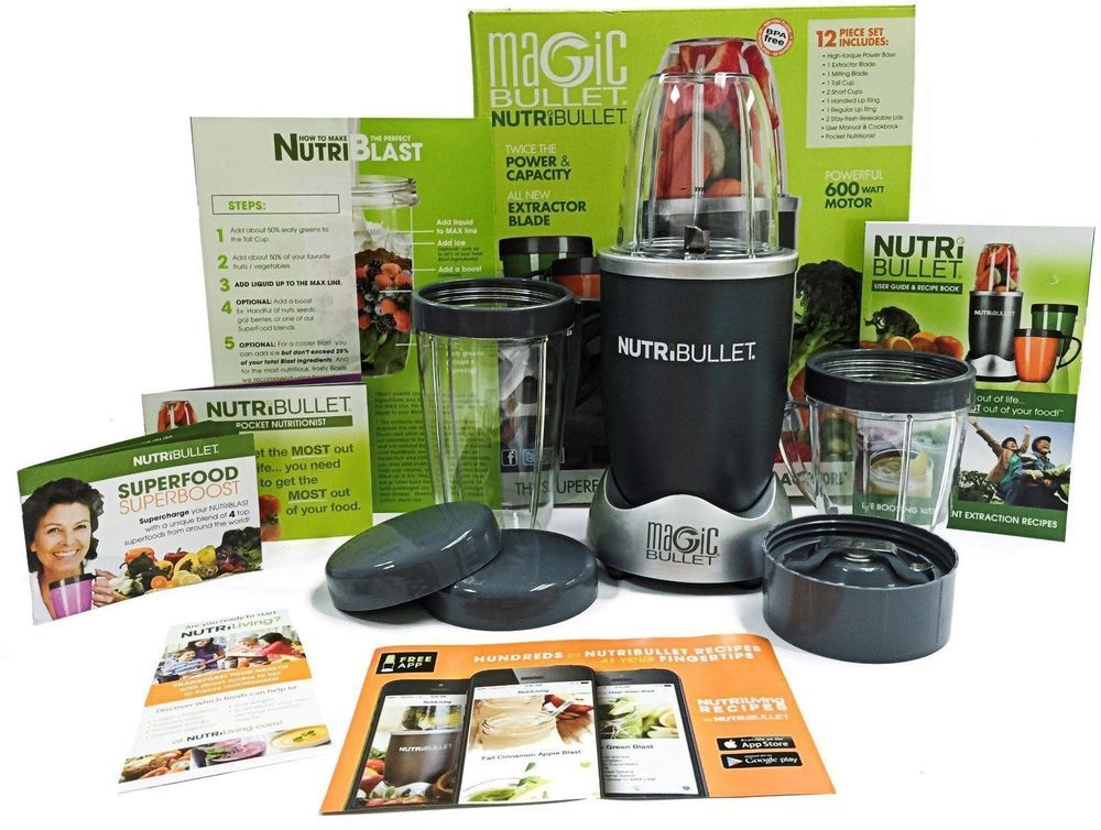 [A1-936] Magic Bullet Nutri Bullet The Superfood Nutrition Extractor 600w