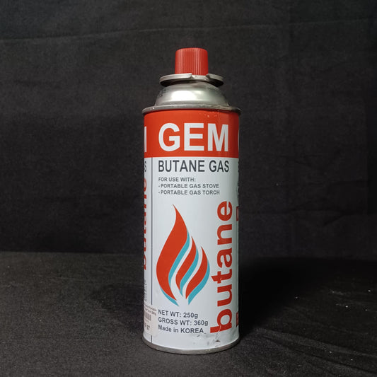 Gem Butane Gas for Portable Gas Stove & Gas Torch 250g