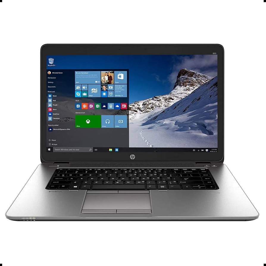8/128 (SSD) Pre-loved HP EliteBook 850 G2 i5-5th Gen Windows Laptop with Charger