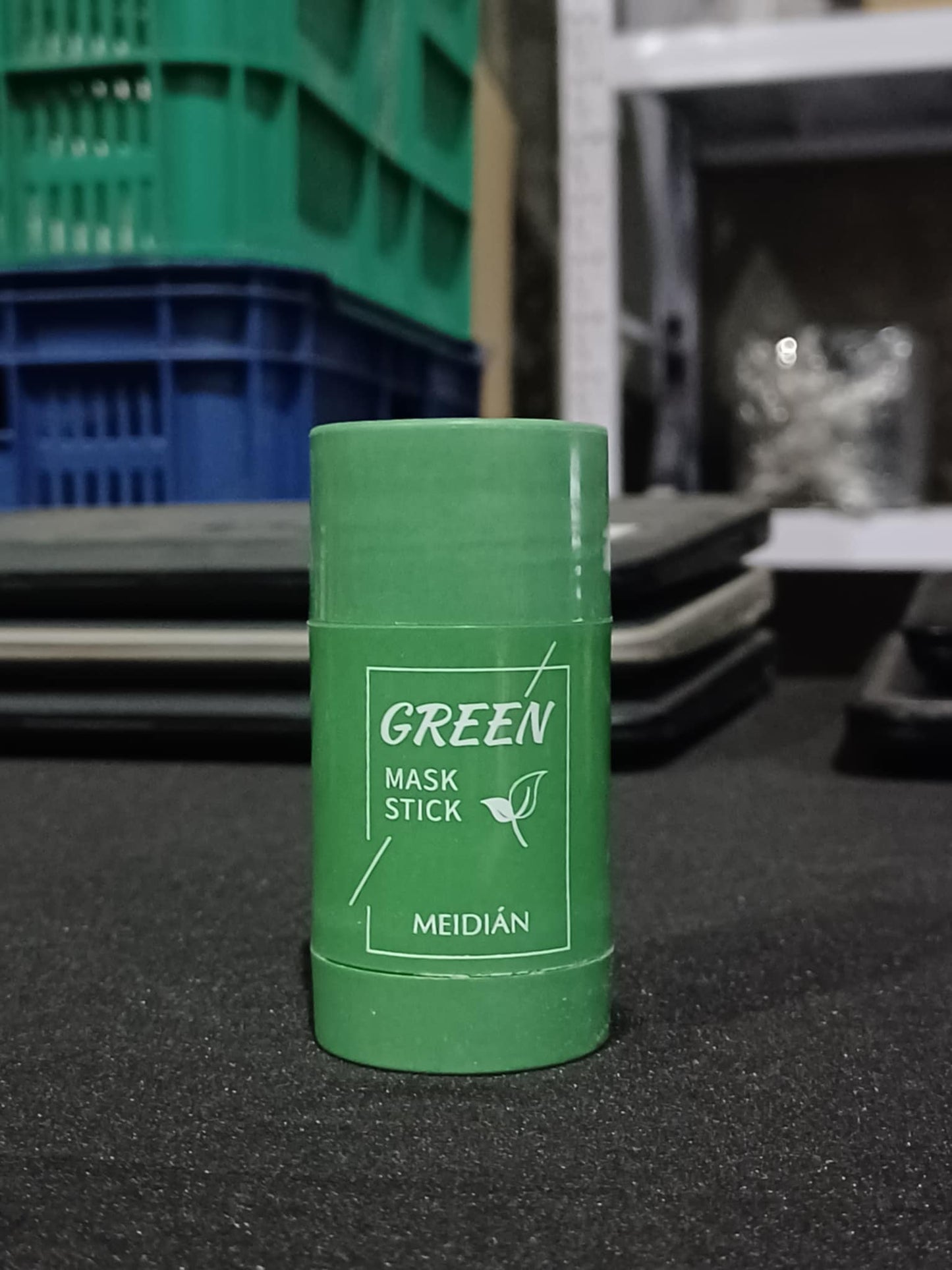 Meidian Green Mask Stick - Green Tea Oil Control Clean Solid Mask (40g)