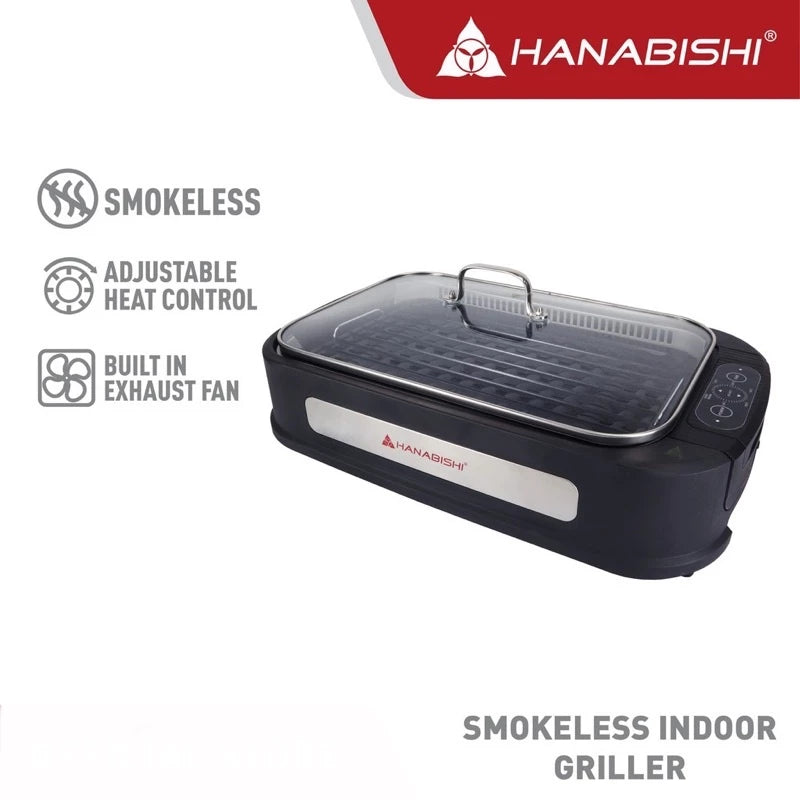 Hanabishi Smokeless Indoor Griller HSMOKELESS-50
