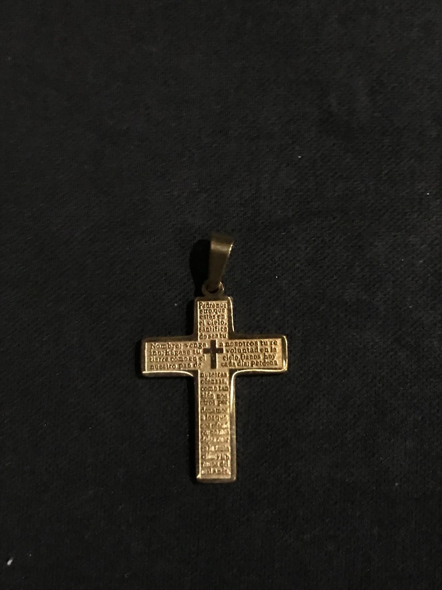 Gold-Plated Staineless Steel Necklace - Pendant Only