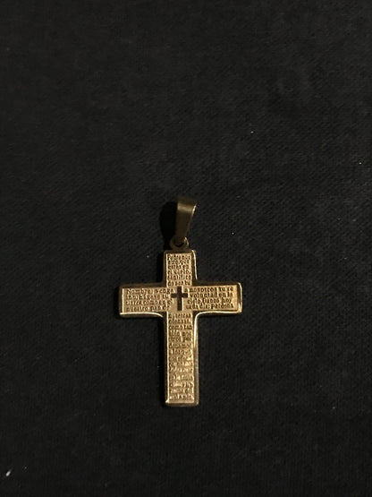 Gold-Plated Staineless Steel Necklace - Pendant Only