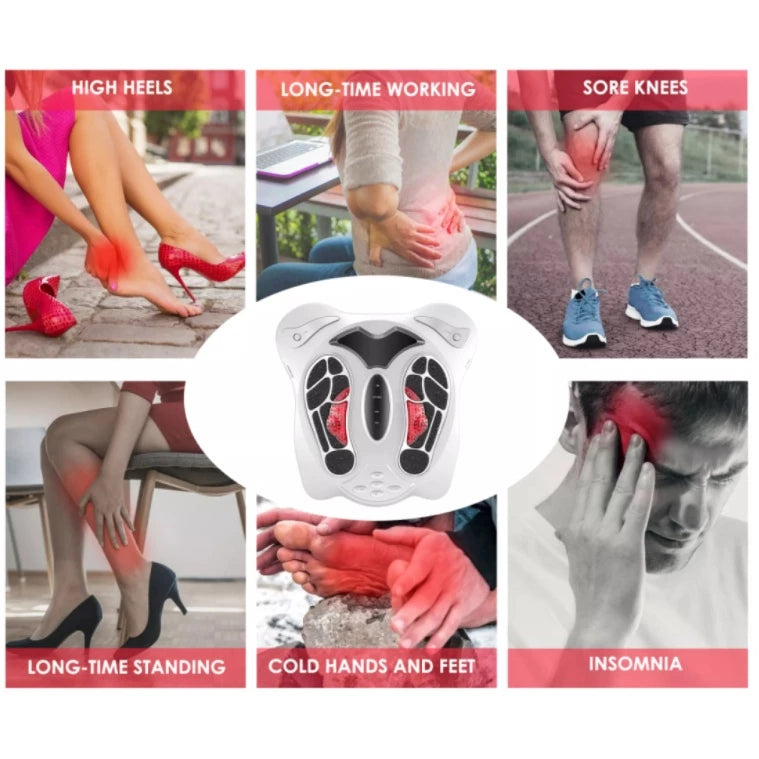 [A1-456] Health Protection Instrument Body ang Foot Massager Set