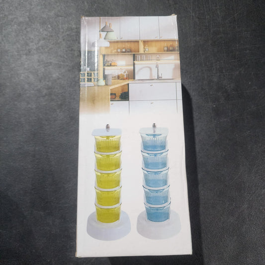 5 Layers Rotating Seasoning Box