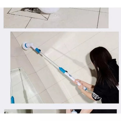 Hurricane Spin Scrubber Automatic Rechargeable Spinning Mop Cleaning Spin Brush