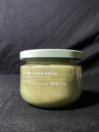 Ginbi Avocado Ice Cream Body Scrub 250g