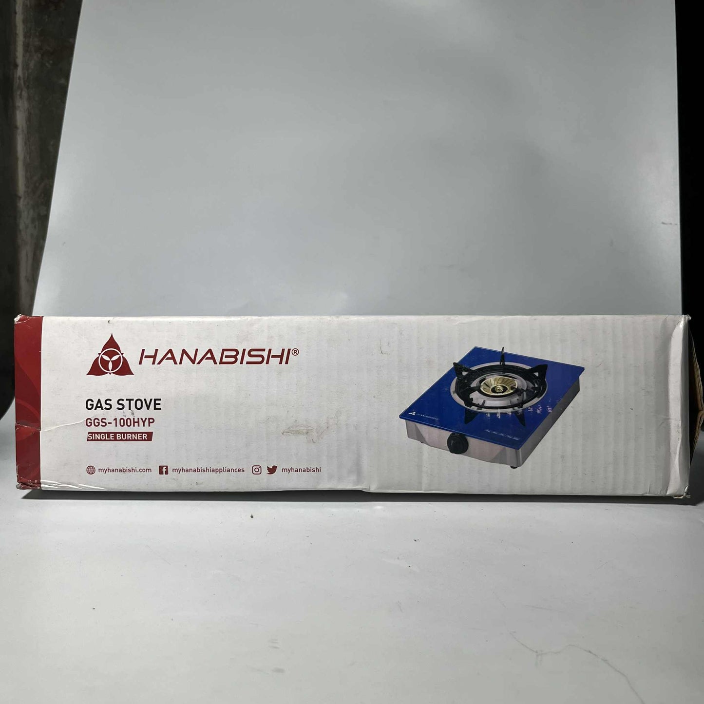 Hanabishi Gas Stove Single Burner GGS-100HYP