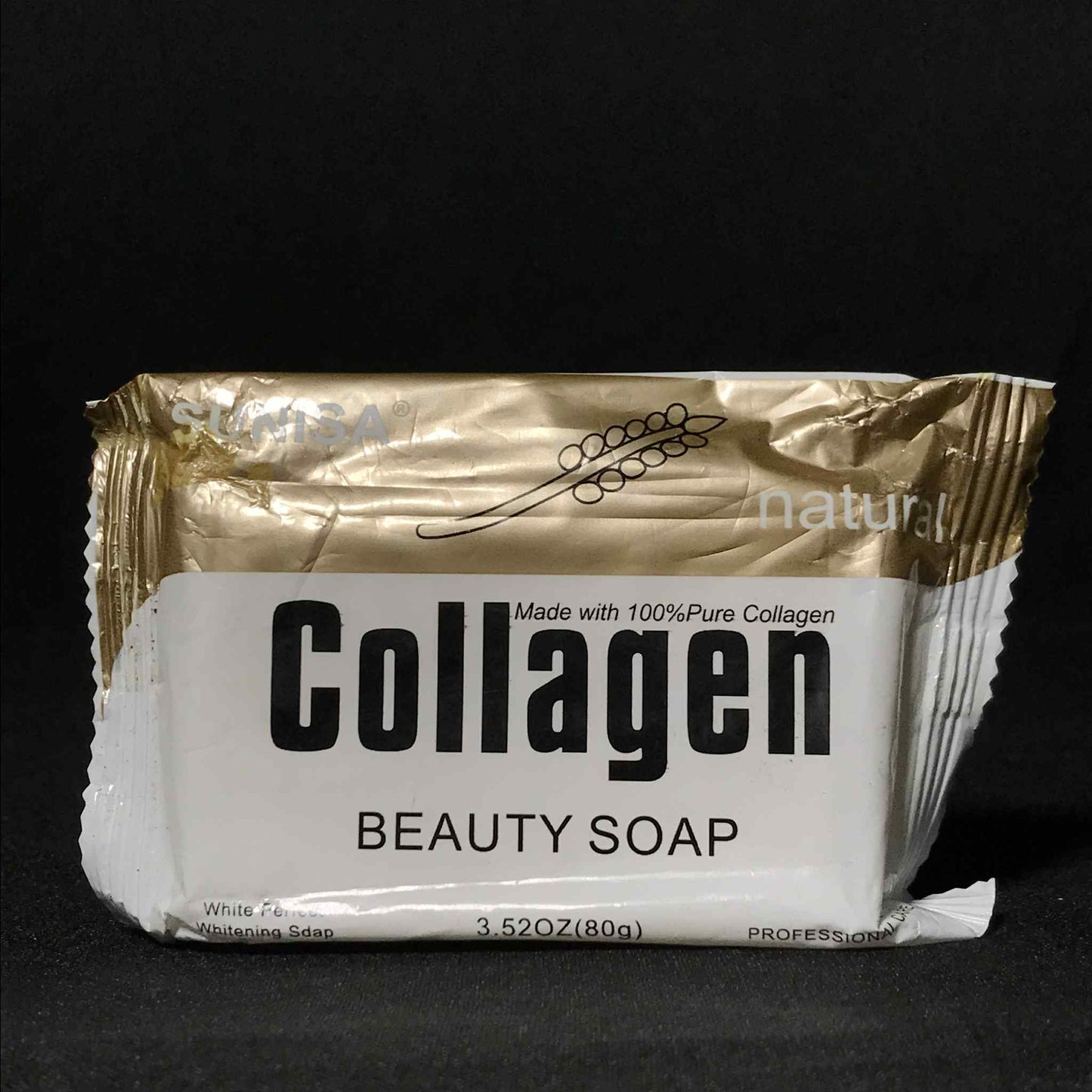 Sunisa Natural Collagen Beauty Soap Cleansing and Whitening Soap 80g