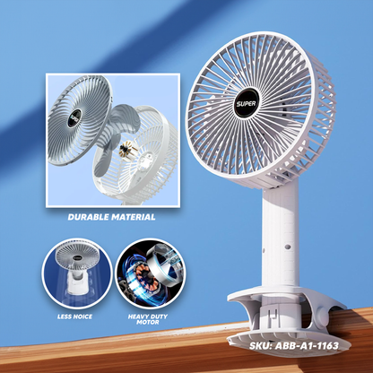 [A1-1163] Multifunction Desktop Fan / Clip Fan